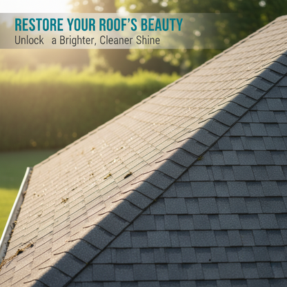 Multipurpose roof moss and algae remover