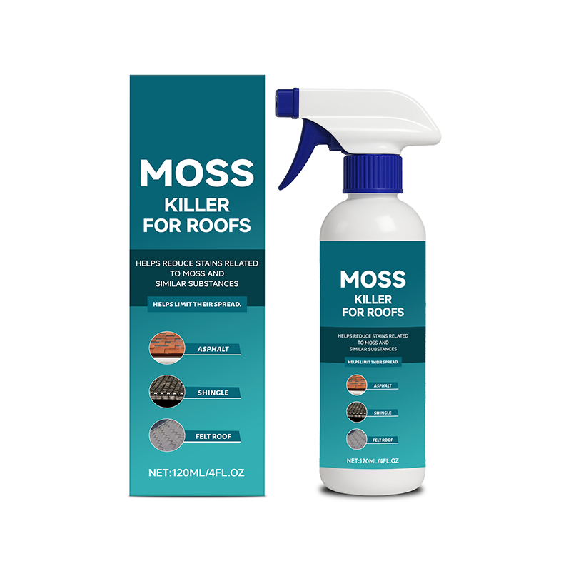 Multipurpose roof moss and algae remover