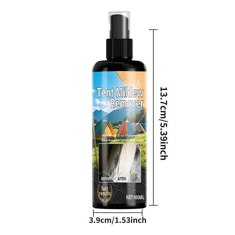 ✨Limited-time free cleaning cloths Outdoor Mold & Mildew Stain Remover for Tents Awnings & Waterproof Fabrics
