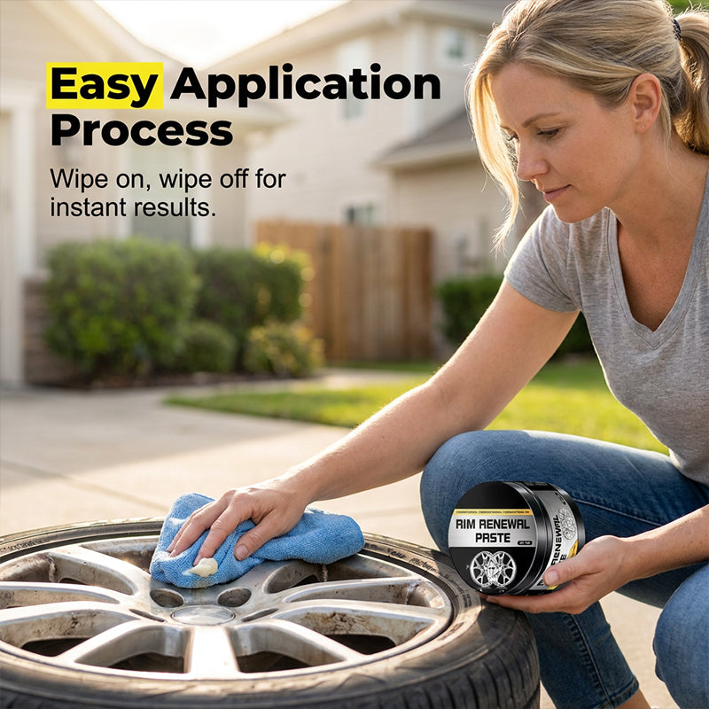 All In One Car Wheel Care and Restoration Paste