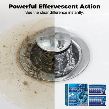 Effervescent Drain Clog Remover Tablets 🔥BUY 1 GET 1 FREE (30 TABLETS)🔥