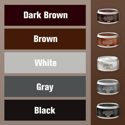 Leather Repair Paste for Scratches, Scuffs and Color Restoration