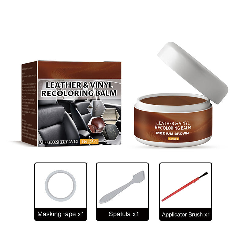 Leather Repair Paste for Scratches, Scuffs and Color Restoration