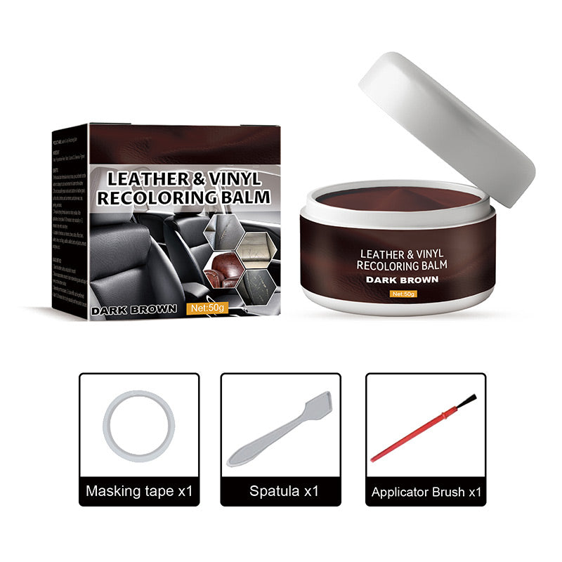 Leather Repair Paste for Scratches, Scuffs and Color Restoration