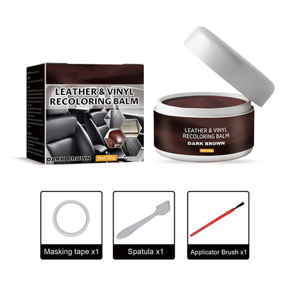 Leather Repair Paste for Scratches, Scuffs and Color Restoration
