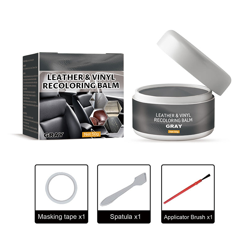 Leather Repair Paste for Scratches, Scuffs and Color Restoration
