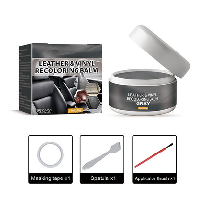 Leather Repair Paste for Scratches, Scuffs and Color Restoration
