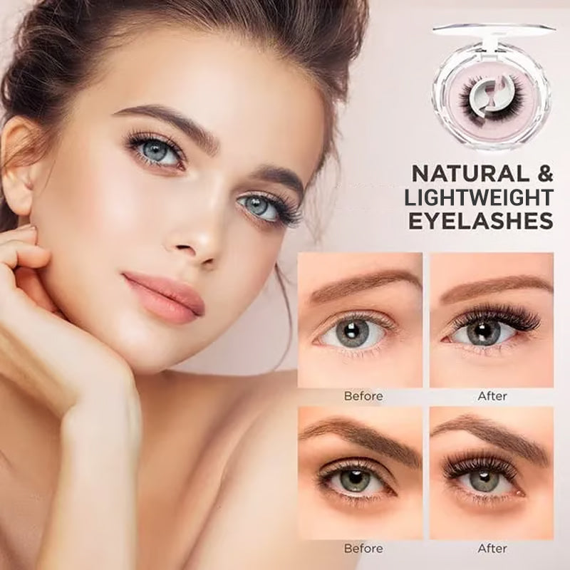 🔥2026 Hot Sale 50% OFF✨Reusable Self-Adhesive False Eyelashes