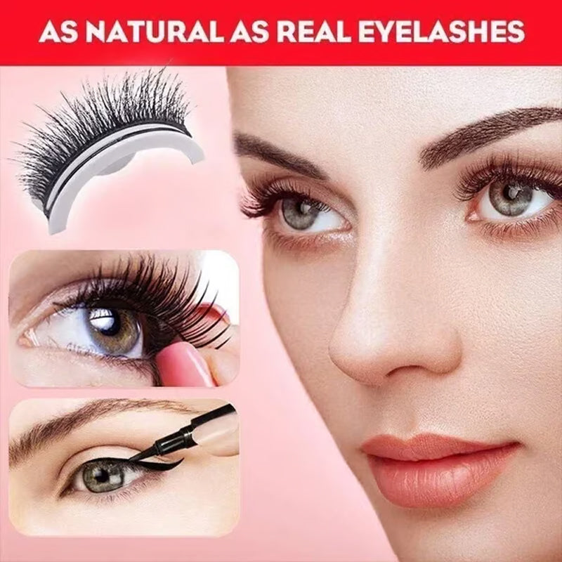 🔥2026 Hot Sale 50% OFF✨Reusable Self-Adhesive False Eyelashes