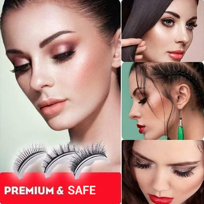🔥2026 Hot Sale 50% OFF✨Reusable Self-Adhesive False Eyelashes