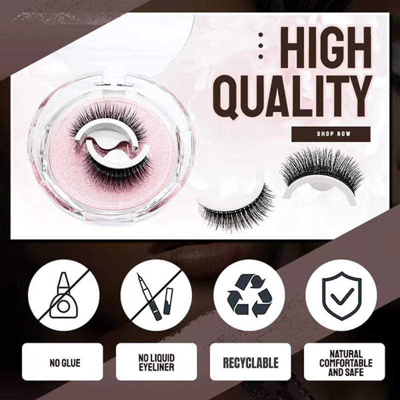 🔥2026 Hot Sale 50% OFF✨Reusable Self-Adhesive False Eyelashes