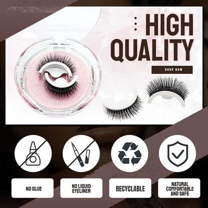 🔥2026 Hot Sale 50% OFF✨Reusable Self-Adhesive False Eyelashes