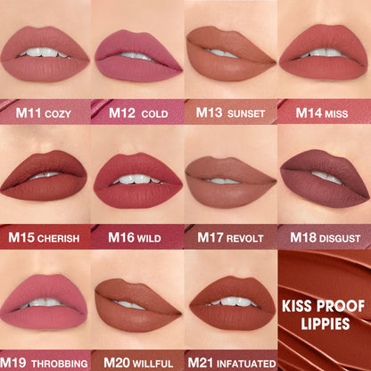 24H Long‑Lasting Matte Lipstick – Smudge‑proof, transfer‑resistant, vibrant colour.