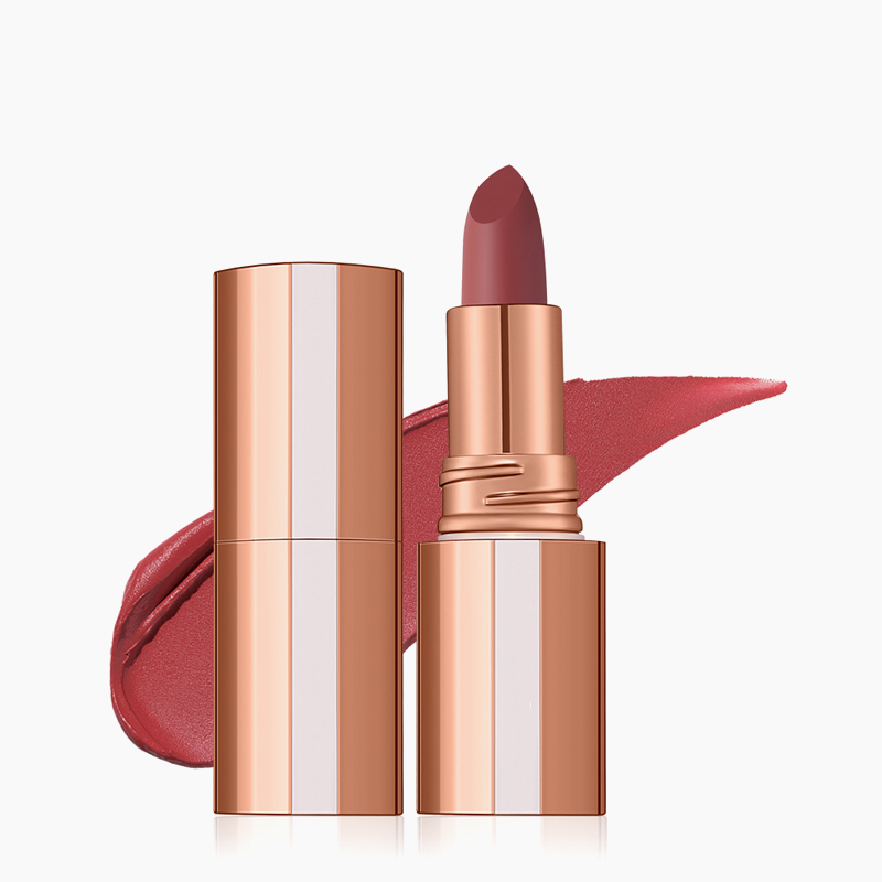 24H Long‑Lasting Matte Lipstick – Smudge‑proof, transfer‑resistant, vibrant colour.