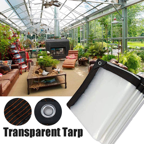 🏕️ 50% OFF NOW! 🛡️ Heavy-Duty Transparent Waterproof Insulated Tarp – Durable, weatherproof & easy to set up – Perfect for outdoor shelter & campsite protection 🌧️