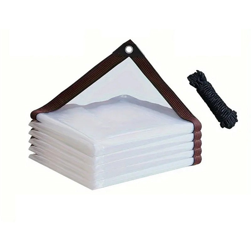 🏕️ 50% OFF NOW! 🛡️ Heavy-Duty Transparent Waterproof Insulated Tarp – Durable, weatherproof & easy to set up – Perfect for outdoor shelter & campsite protection 🌧️