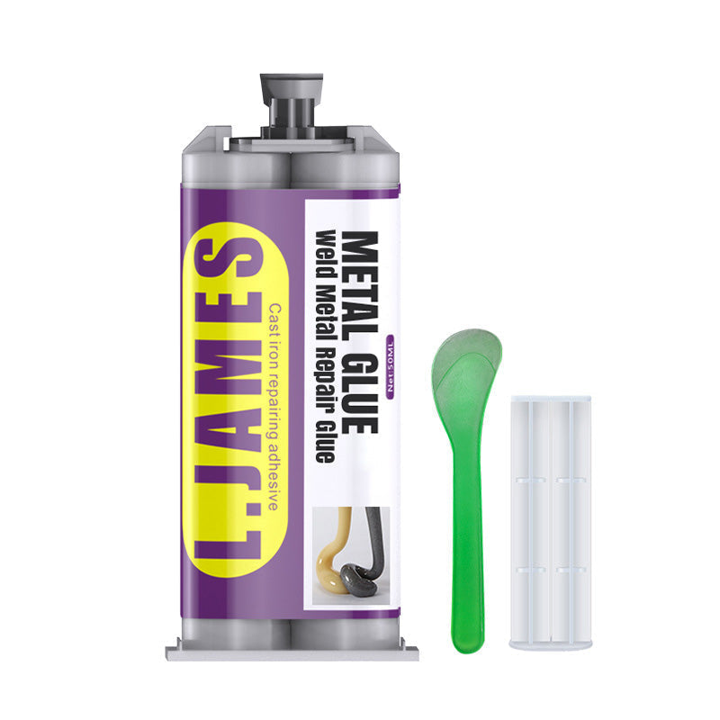 🔥Hot Sale 50% OFF🔥 Metal Weld Repair Glue – 2-Part Epoxy, Waterproof, Heat-Resistant, Drillable 🔧
