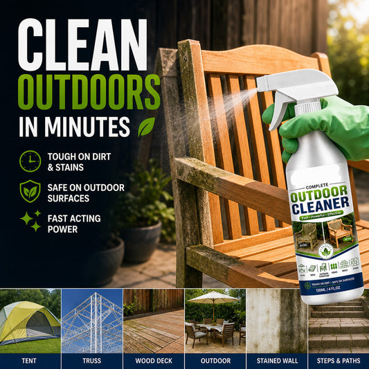 Fast-Acting Outdoor Surface Cleaner Spray for Patios and Furniture