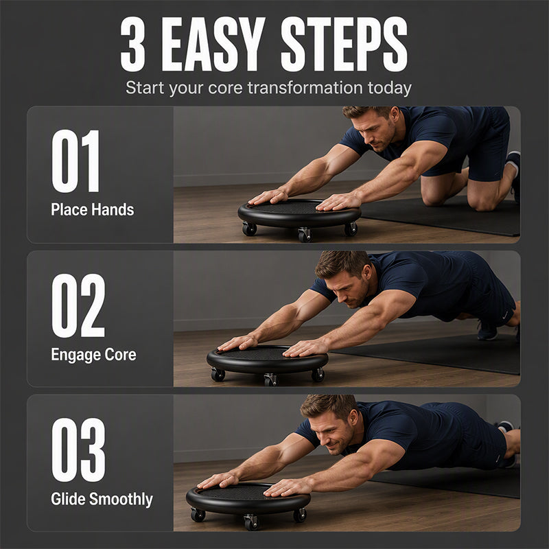 📢📢40% OFF !! ⏰2026 Sale — Over 44,100 Sold!💪 Abdominal Roller Wheel Disc with Knee Mat – Fitness‑focused 🛠️