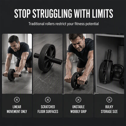 📢📢40% OFF !! ⏰2026 Sale — Over 44,100 Sold!💪 Abdominal Roller Wheel Disc with Knee Mat – Fitness‑focused 🛠️