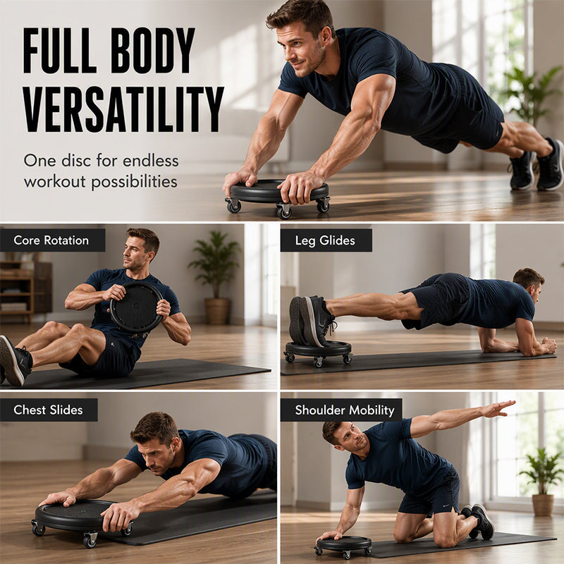 📢📢40% OFF !! ⏰2026 Sale — Over 44,100 Sold!💪 Abdominal Roller Wheel Disc with Knee Mat – Fitness‑focused 🛠️