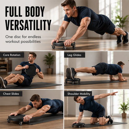 📢📢40% OFF !! ⏰2026 Sale — Over 44,100 Sold!💪 Abdominal Roller Wheel Disc with Knee Mat – Fitness‑focused 🛠️