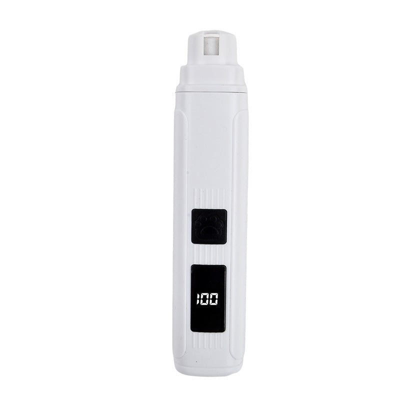 Low-Noise Electric Pet Nail Grinder for Dogs and Cats