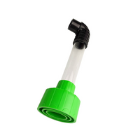 Green + Black + Transparent Tube