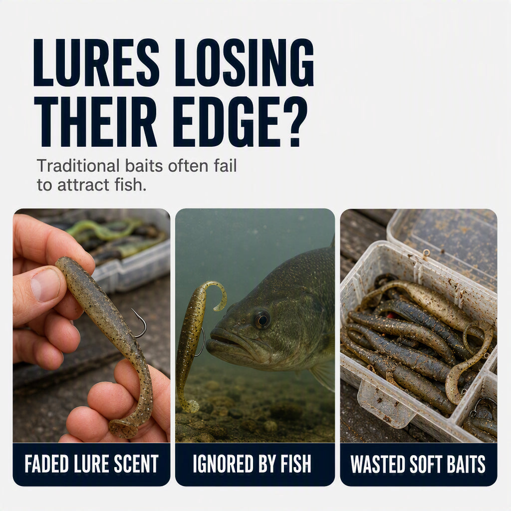 🎣 Give Your Soft Bait an Extra Edge ✨ Easy-Spray Scent Booster for Fishing Trips & Outdoor Angling