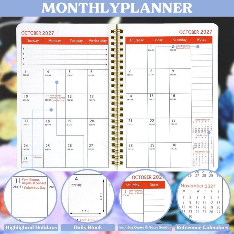 ⏰📅 LAST DAY SALE ONLY￡6.99!! 🐮 Highland Cow 5-Year Monthly Planner – Long-Term Organisation & Goal Planning in One Place ✨