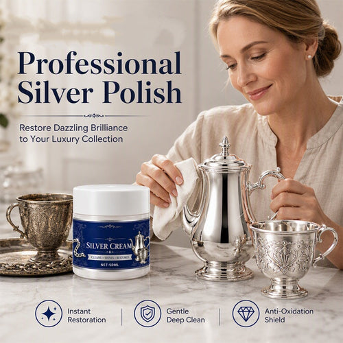 Silver Shine Restoring Cream – Tarnish & Oxidation Remover
