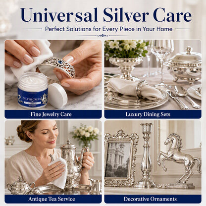 Silver Shine Restoring Cream – Tarnish & Oxidation Remover