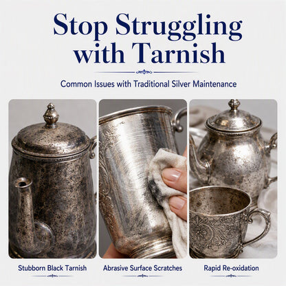 Silver Shine Restoring Cream – Tarnish & Oxidation Remover