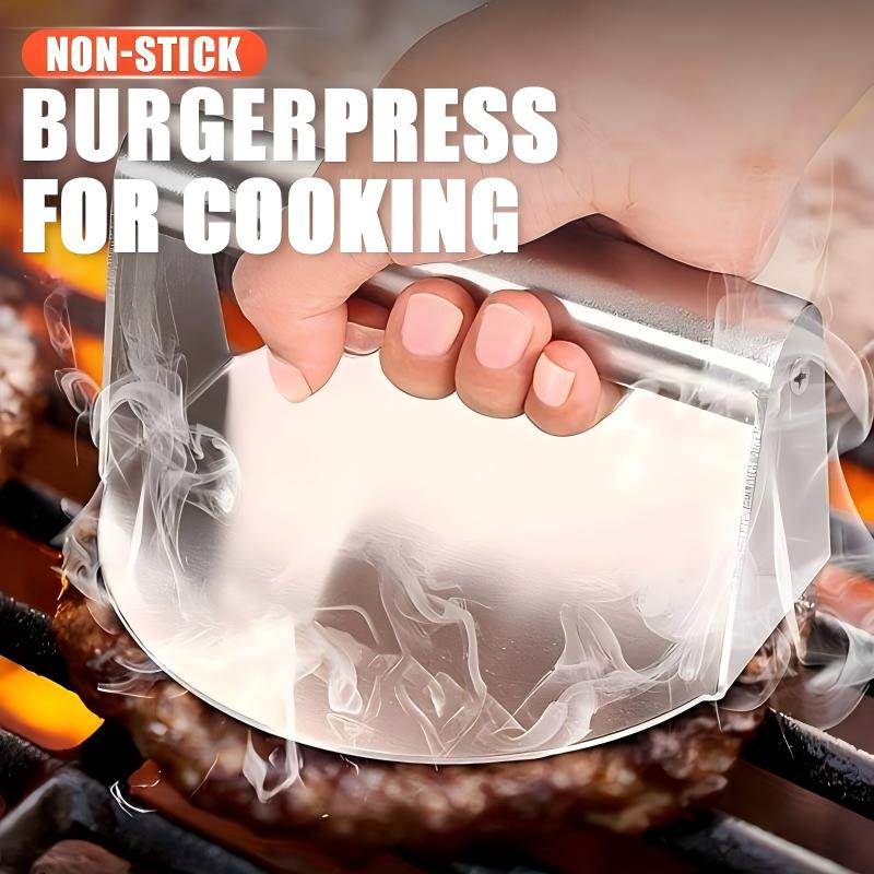 Shape Perfect Patties Instantly! Non-Stick No-Bend Burger Press