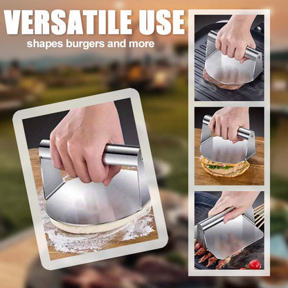 Shape Perfect Patties Instantly! Non-Stick No-Bend Burger Press