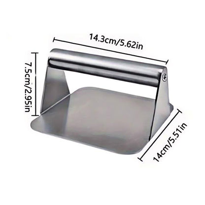 Shape Perfect Patties Instantly! Non-Stick No-Bend Burger Press