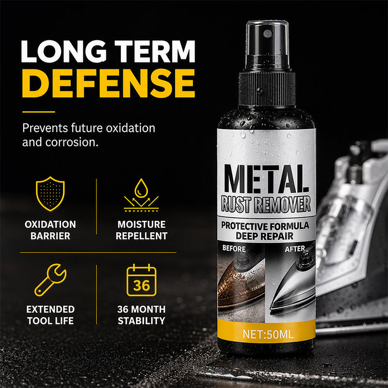 Iron Rust Removal & Polishing Spray With Free Sponge