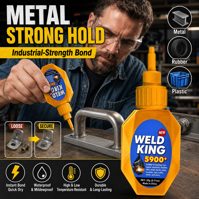 ⚡Quick Dry Multifunctional Super Glue Adhesive