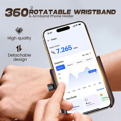 360° Rotatable Wristband & Armband Phone Holder💪📱