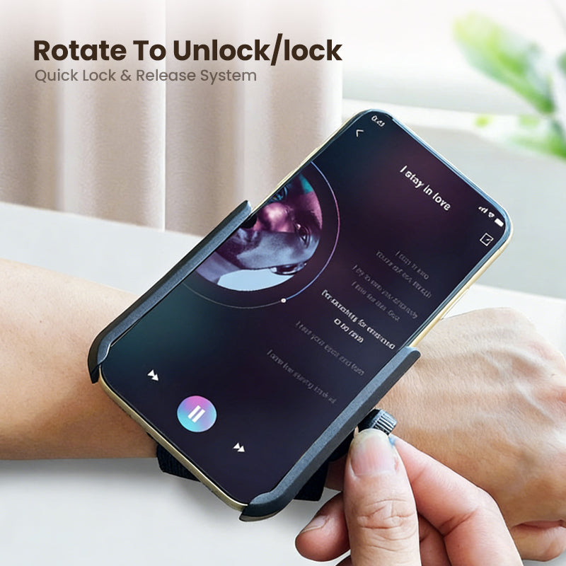 360° Rotatable Wristband & Armband Phone Holder💪📱