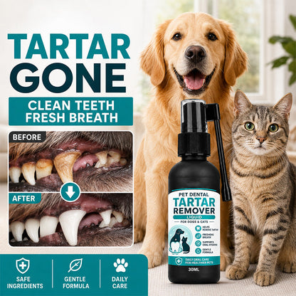 Pet Dental Cleaning Spray for Dogs & Cats