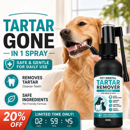 Pet Dental Cleaning Spray for Dogs & Cats