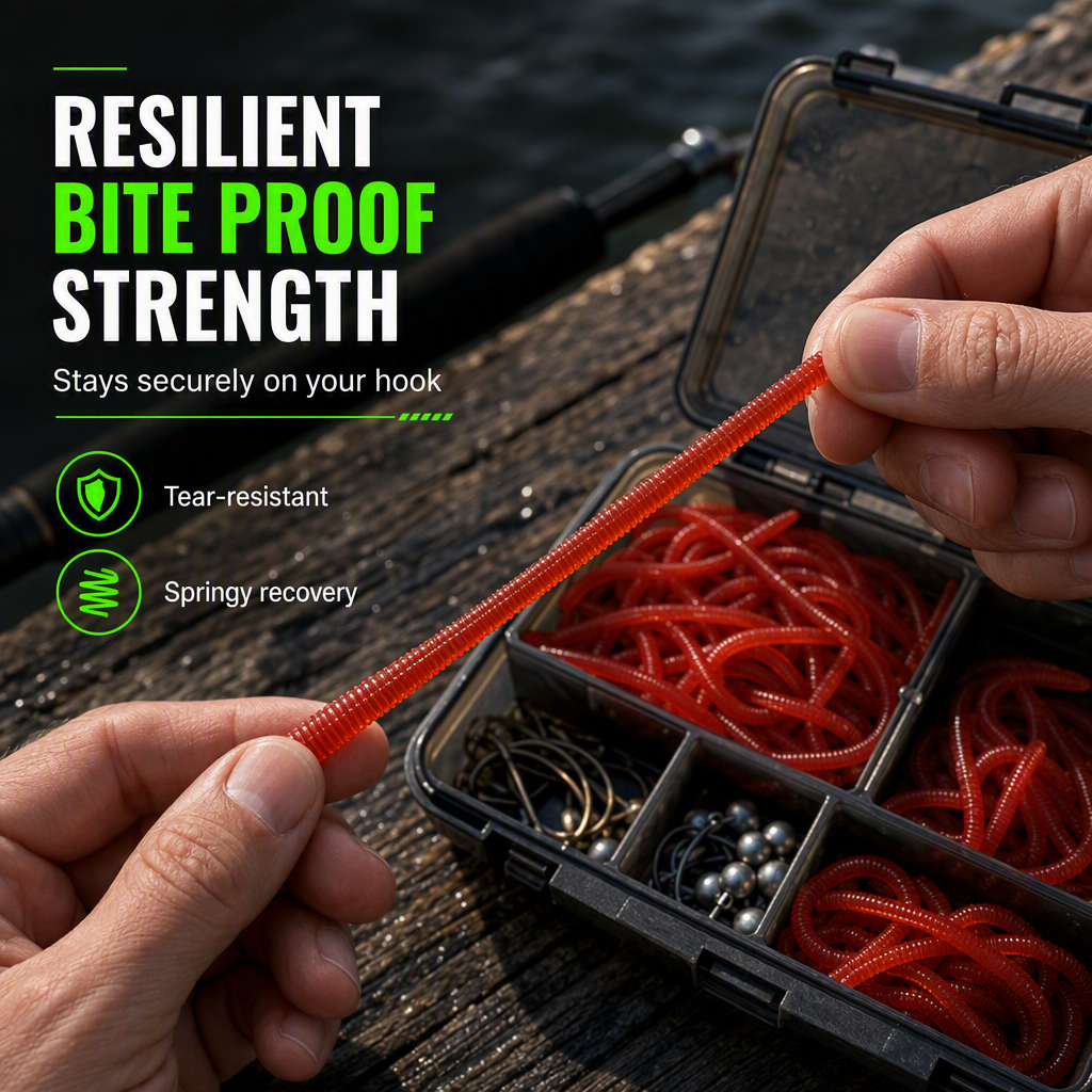 ⏳Limited-time BUY 1 GET 1 FREE⏰Simulation Earthworm Soft Fishing Lures🎣🪱