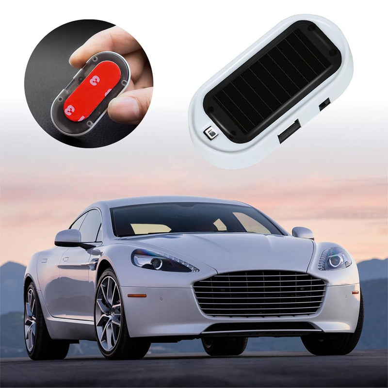 Compact Solar Anti-Theft LED Flashing Lamp