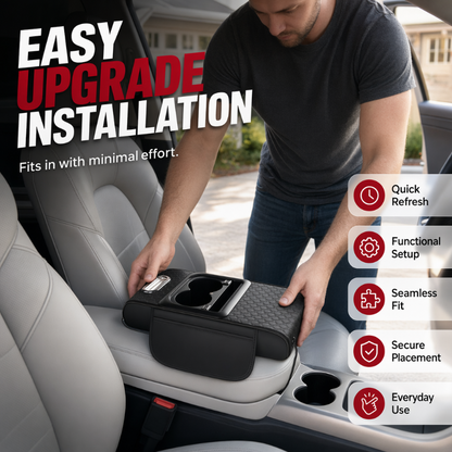 ⏳🔥LIMITED-TIME 50% OFF! ⏰Multifunctional Car Armrest Cushion with Starlight Projector
