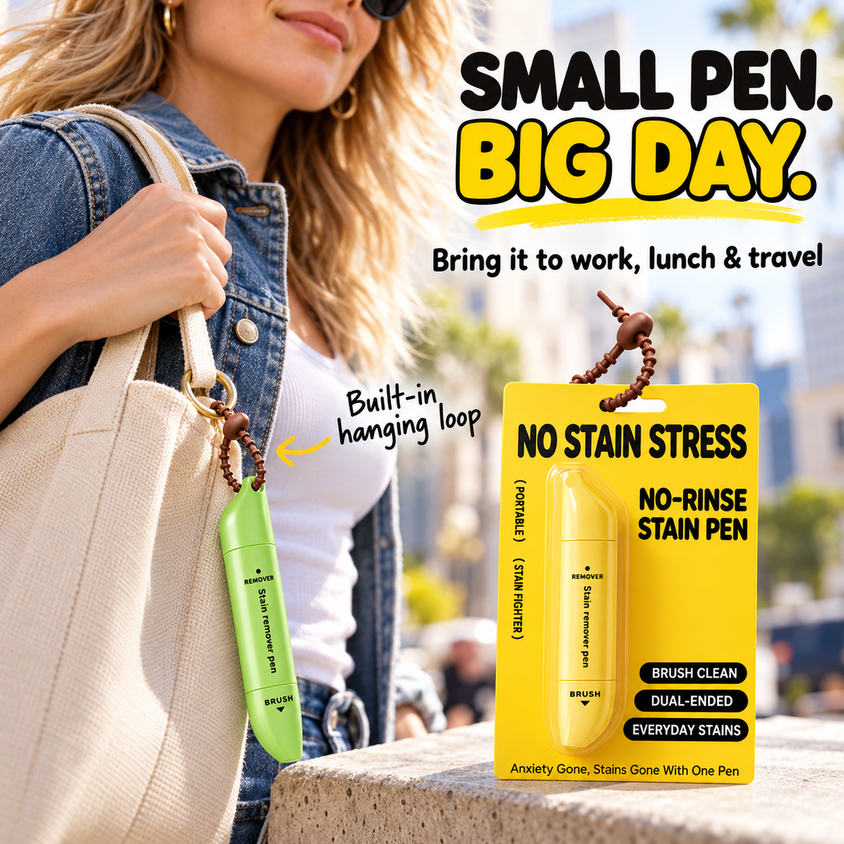 Portable Dual-Head Stain Remover Pen