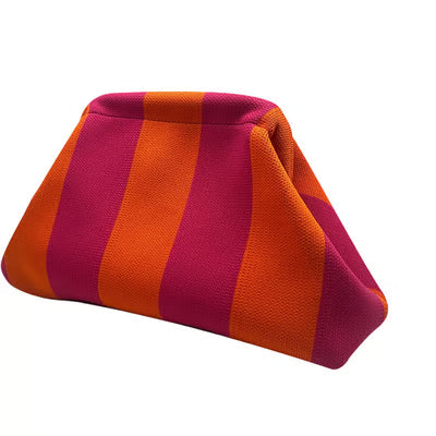 Women's Textured Knitted Handbag