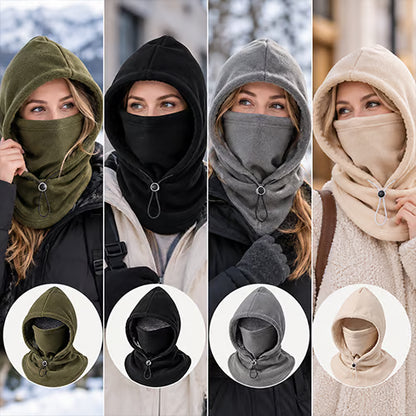 Checkout - Fleece Double Layer Integrated Hat