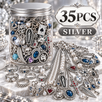 Silver - 35pcs