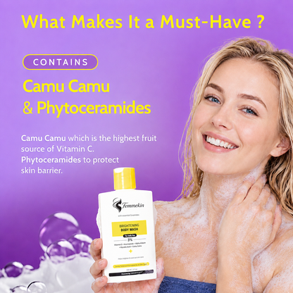 Brightening Body Wash Camu Camu & Alpha Arbutin